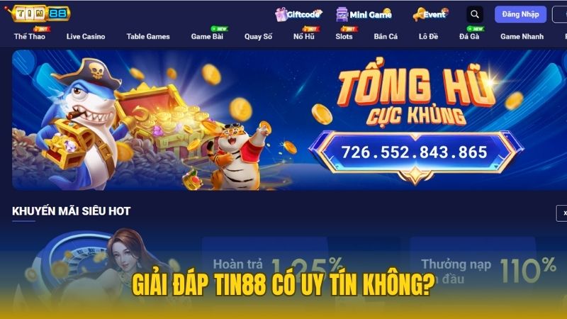 Giải đáp Tin88 có uy tín không, nên chơi không?