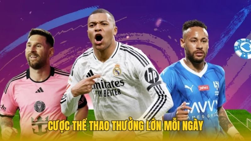 Tham gia cược Thể Thao nhận thưởng lớn